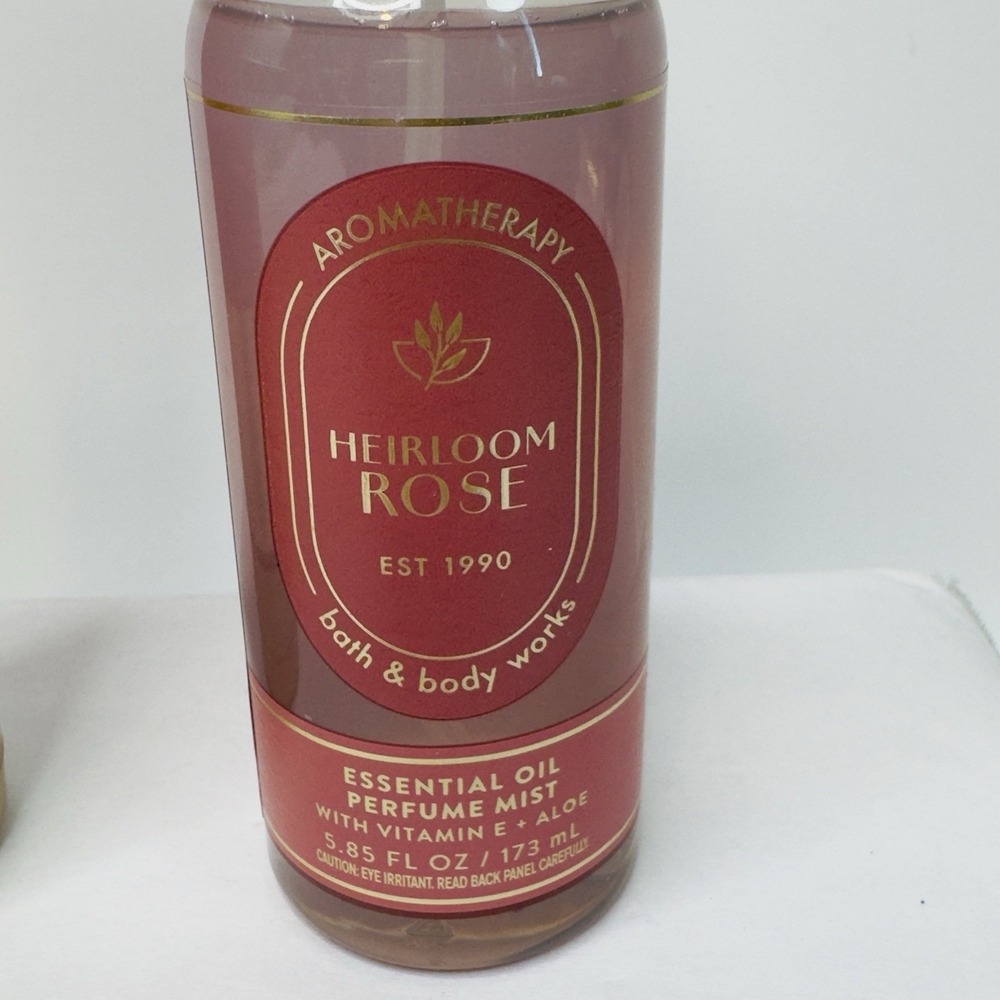 Bath & Body Works Heirloom Rose Aromatherapy Body Cream & Essential Oil Mist - Picture 3 of 12